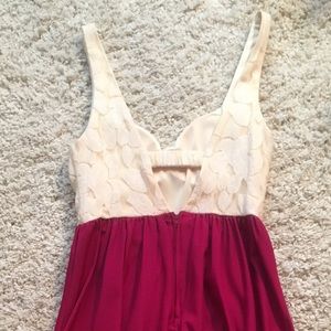 Sequin Hearts Dresses - Flowy two-toned high-low dress Sequin Hearts Dresses - Flowy two-toned high-low dress
